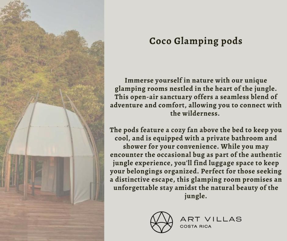 Art Villas Costa Rica, Villas & Glamping Uvita Luaran gambar