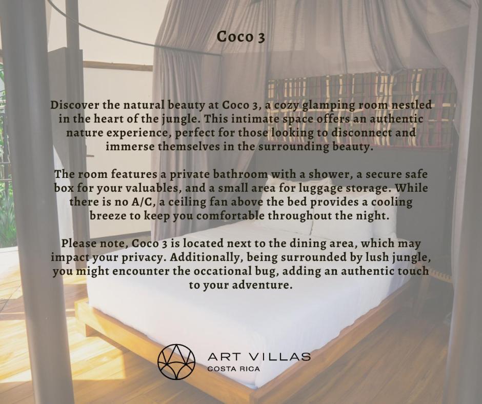 Art Villas Costa Rica, Villas & Glamping Uvita Luaran gambar